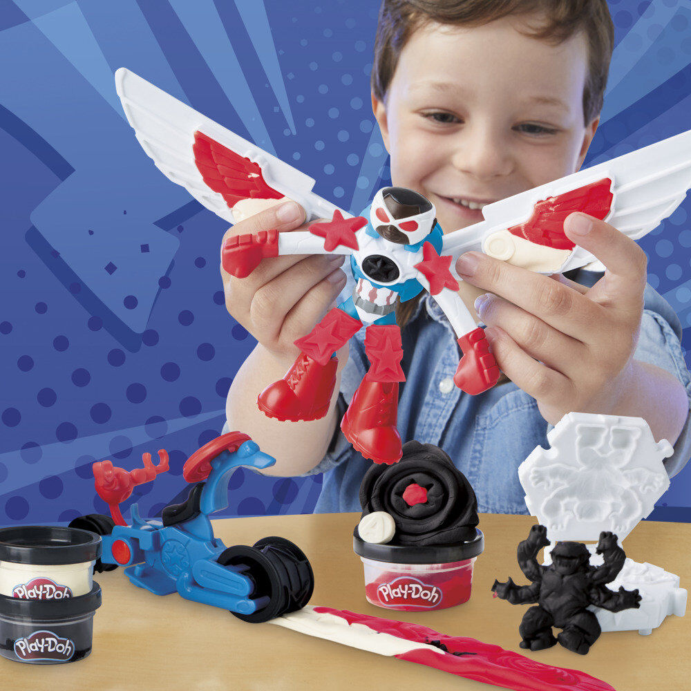 Play-Doh Marvel Captain America Motor Mower