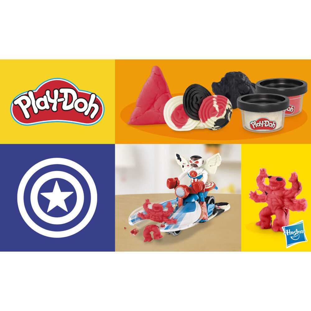 Play-Doh Marvel Captain America Motor Mower