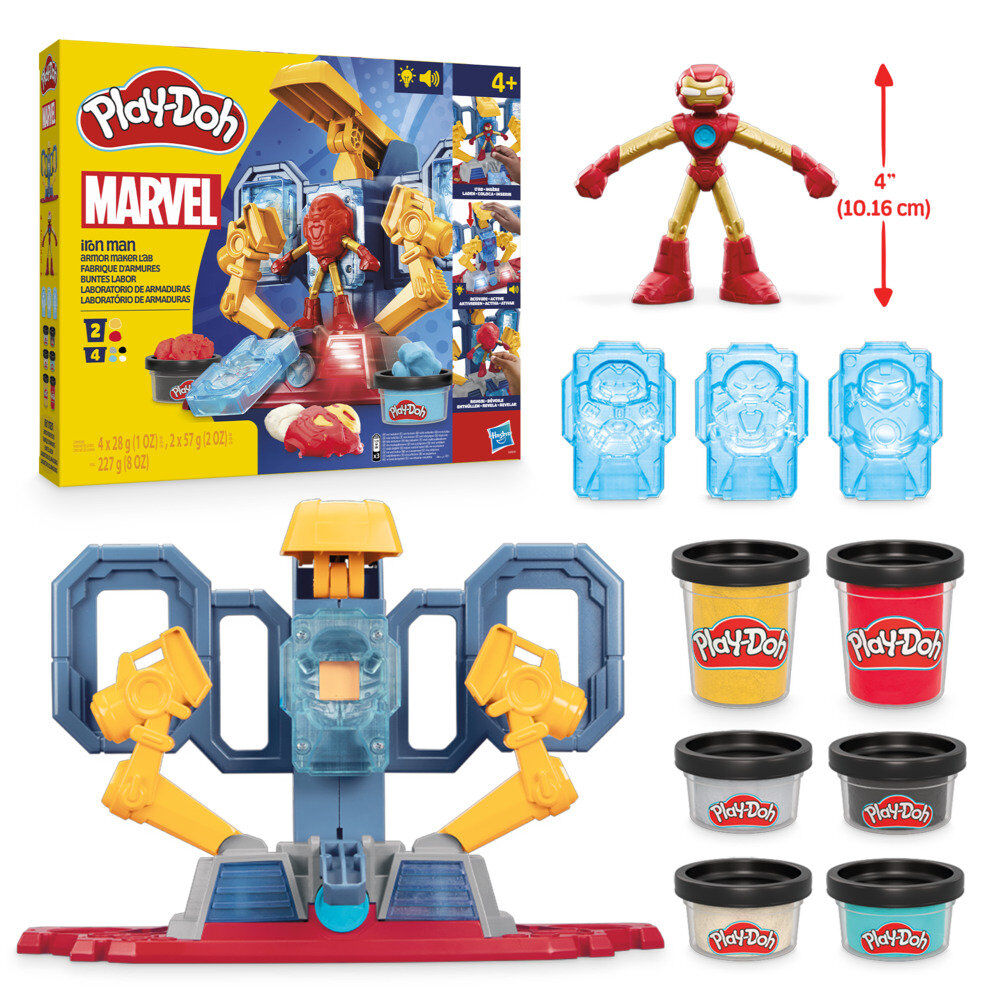 Play-Doh Marvel Iron Man Armour Laboratorium