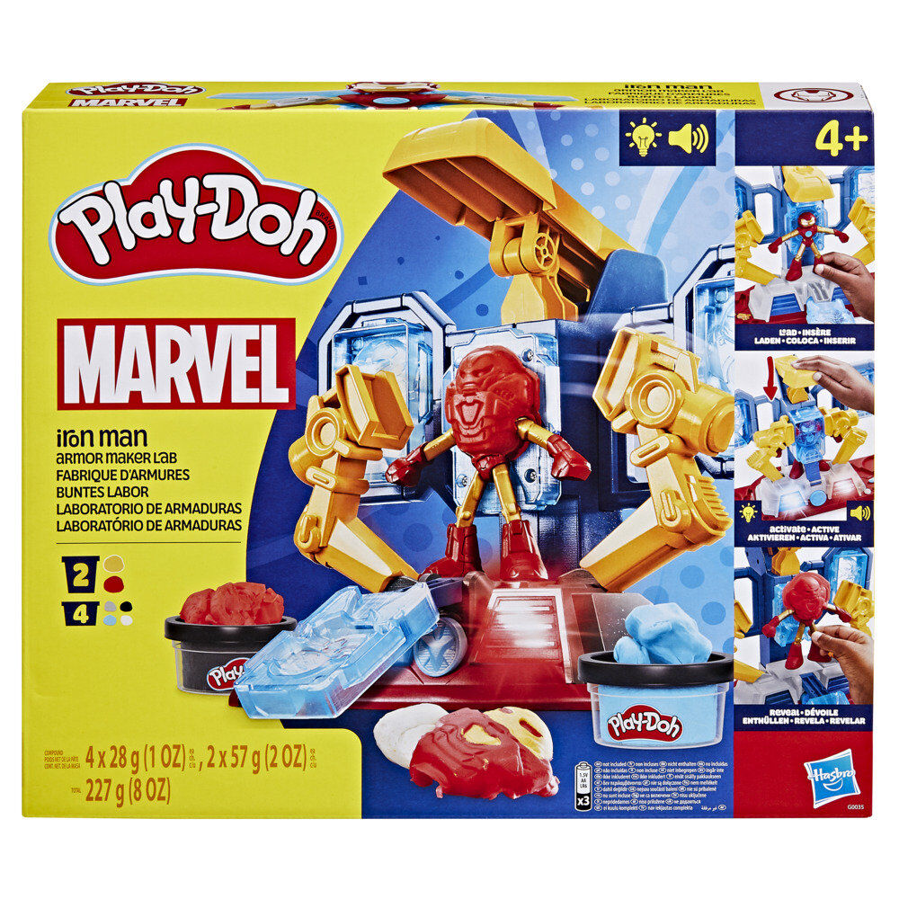 Play-Doh Marvel Iron Man Armour Laboratorium