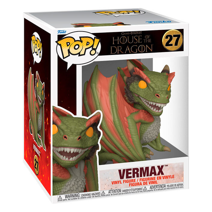 Funko POP Figur Super House of the Dragon Vermax 13cm