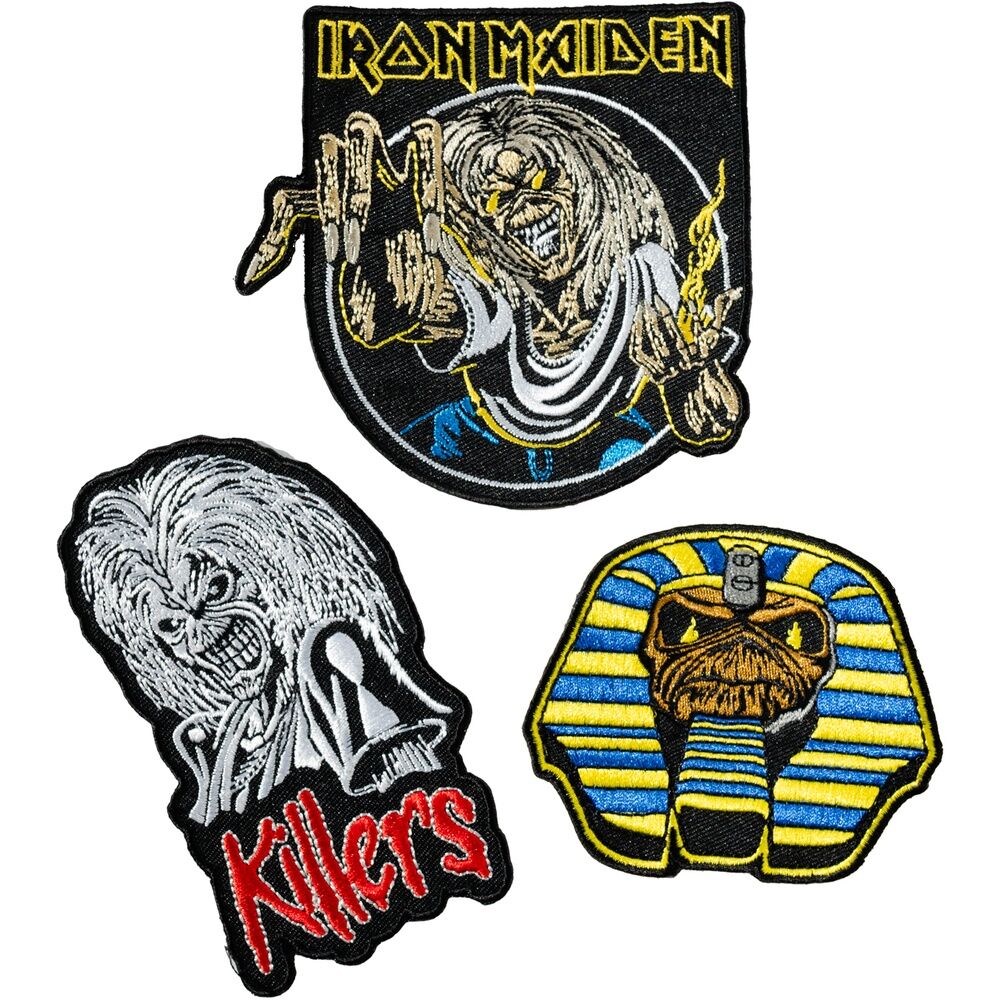 Iron Maiden 3-set patch