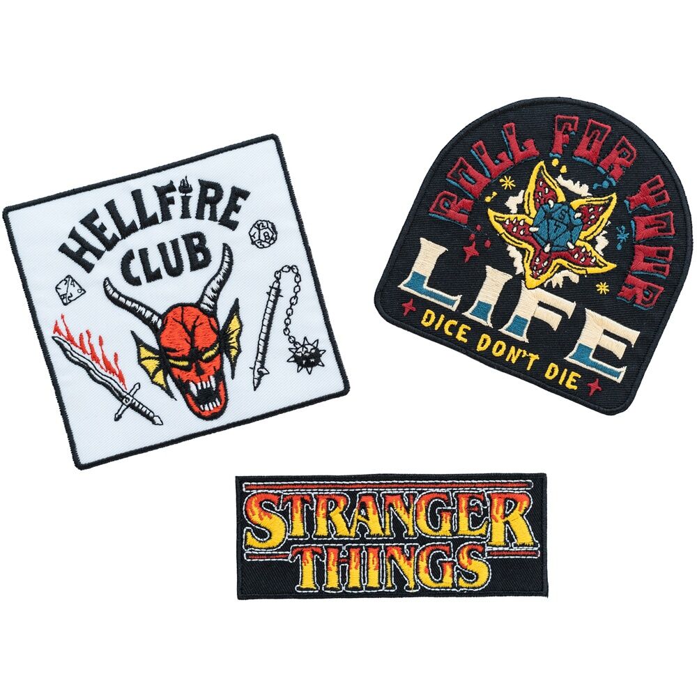 Stranger Things 3 Set av Patches