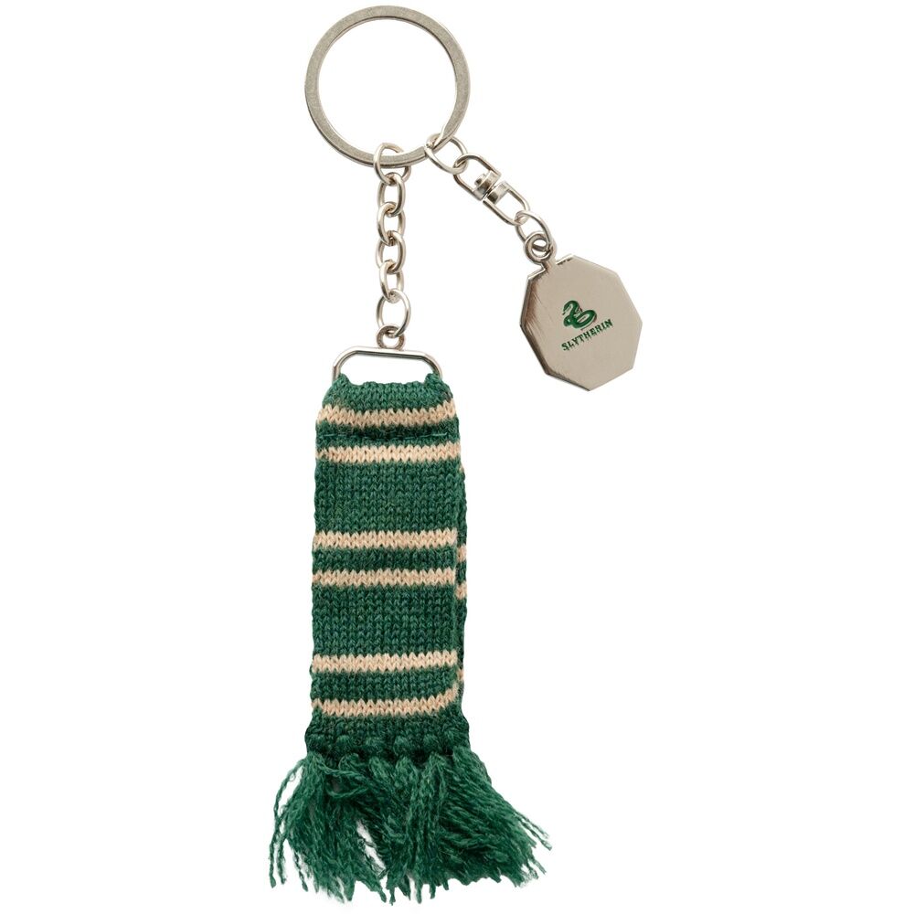 Harry Potter Slytherin Halsduk Nyckelring – Perfekt för Slytherin-fans