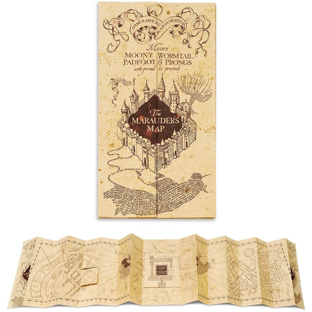 Harry Potter Marauder's Map - Replica i Fullstorlek
