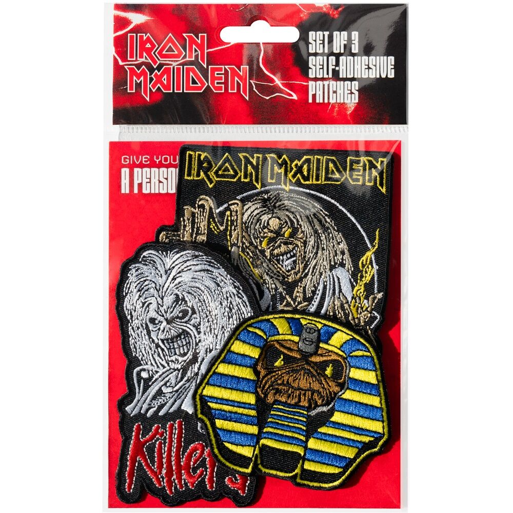 Iron Maiden 3-set patch