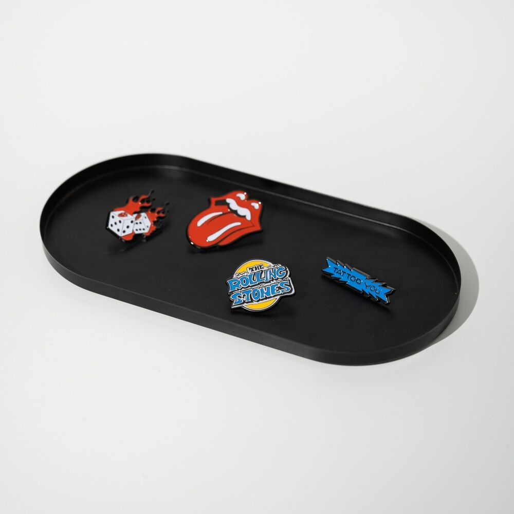 Rolling Stones 4-pin set - Unik och stilren samling