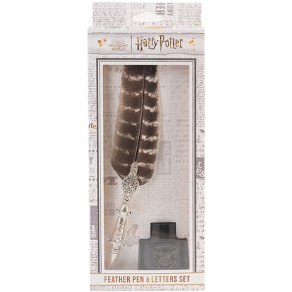 Harry Potter Blister Pen med Feder + Kort