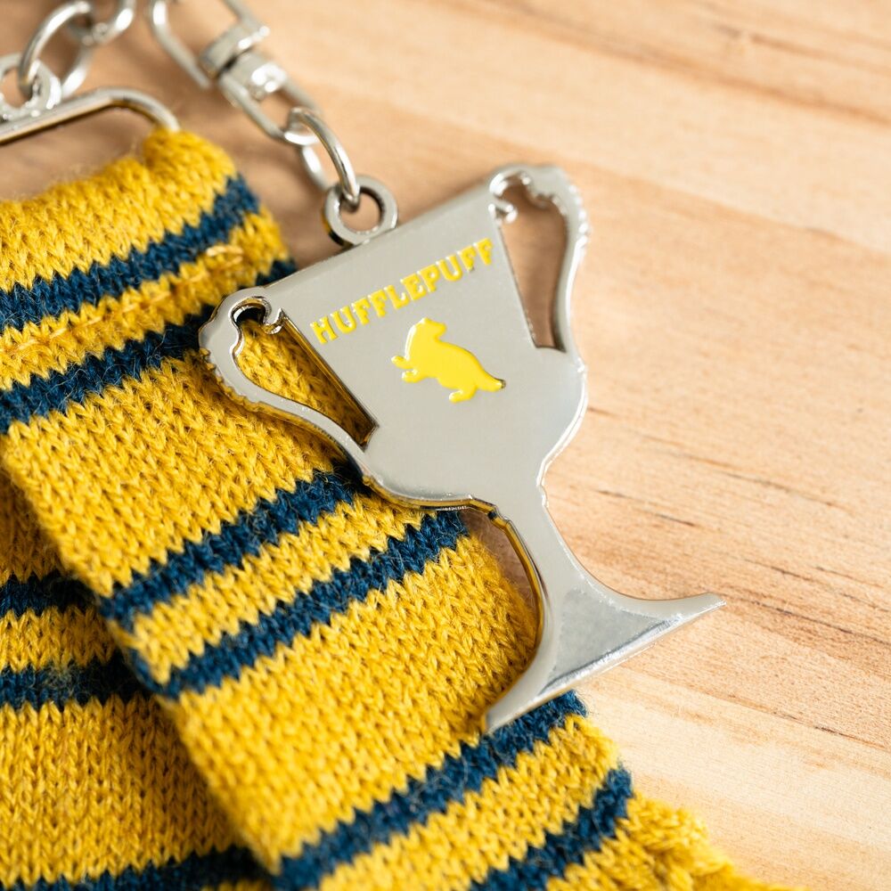 Harry Potter Hufflepuff Halsduk Nyckelring