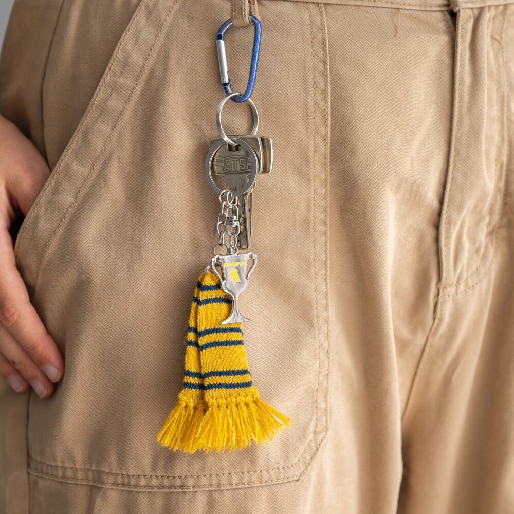 Harry Potter Hufflepuff Halsduk Nyckelring