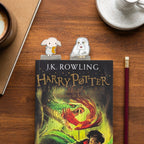 Harry Potter 4 Bokmärken Set - Magiska Litterära Accessoarer