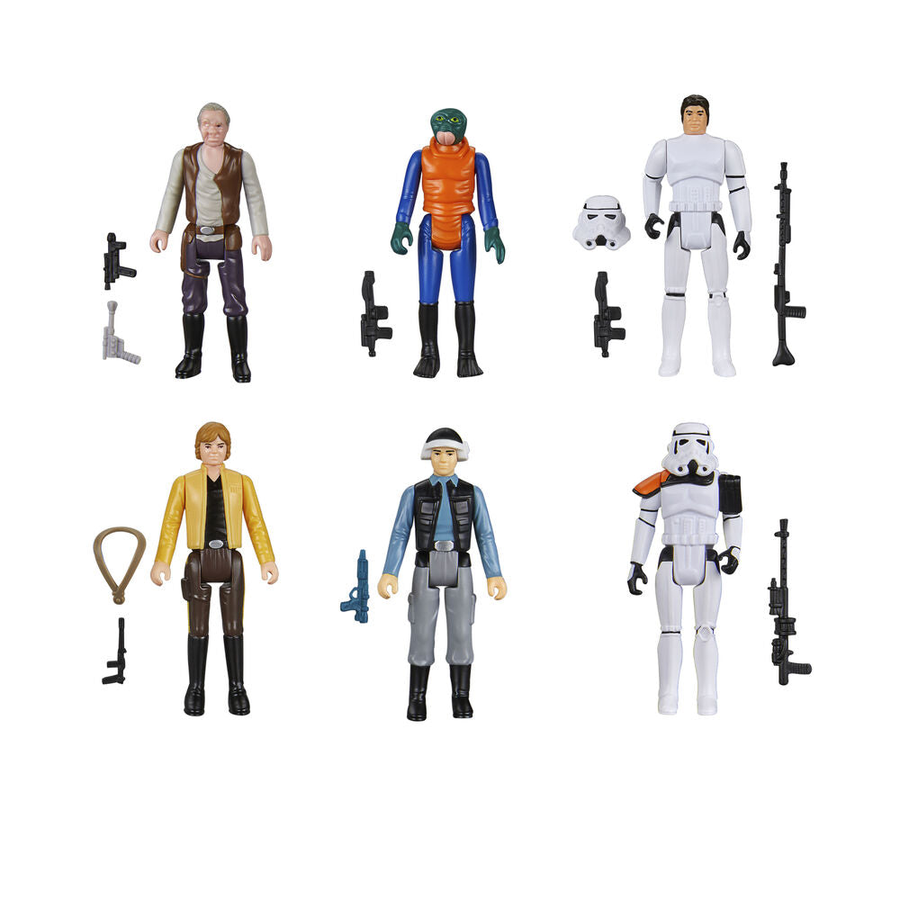 Star Wars set 6 figurer 9,5 cm