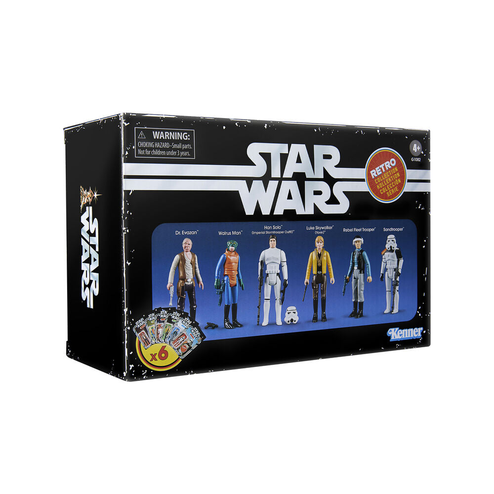 Star Wars set 6 figurer 9,5 cm