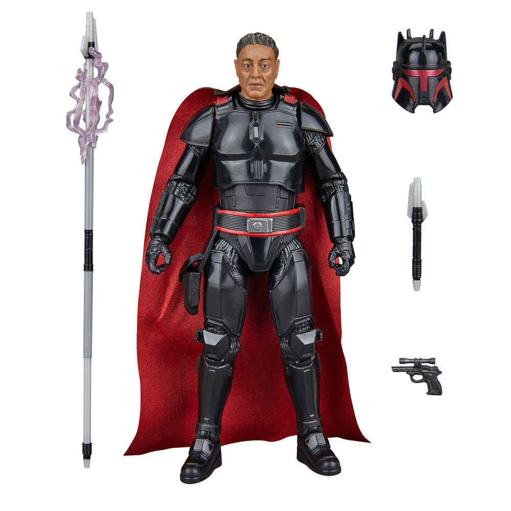 Star Wars Mandalorian Moff Gideon Dark Armor Figur 15cm