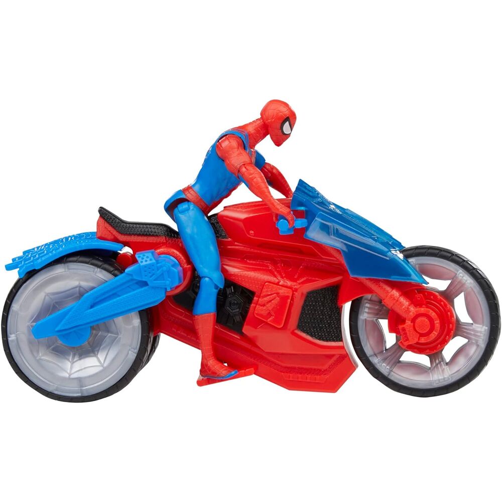 Marvel Spider-Man Epic World of Action Arachnid Motorbike + Spiderman figur