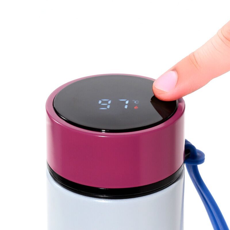 Minecraft Axolotl Termos i Rostfritt Stål med Termometer 450ml