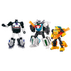 Transformers Dramatic Capture Cybertron Chase Set med 3 figurer