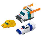 Transformers Dramatic Capture Cybertron Chase Set med 3 figurer