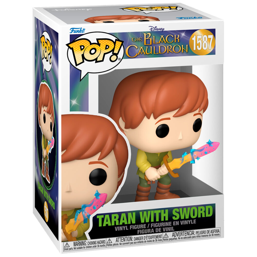 POP Figur Disney The Black Cauldron Taran med Svärd