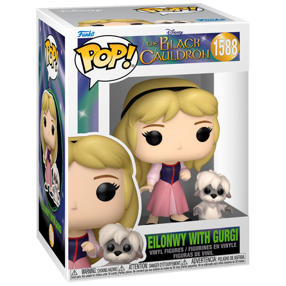 Funko POP Disney The Black Cauldron Eilonwy med Gurgi