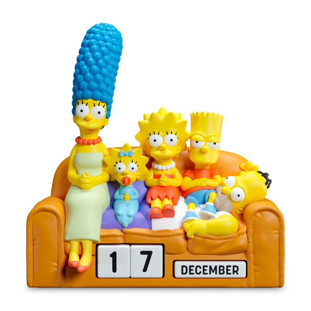 The Simpsons 3D Perpetual Calendar – Kvalitetskalender för Fans