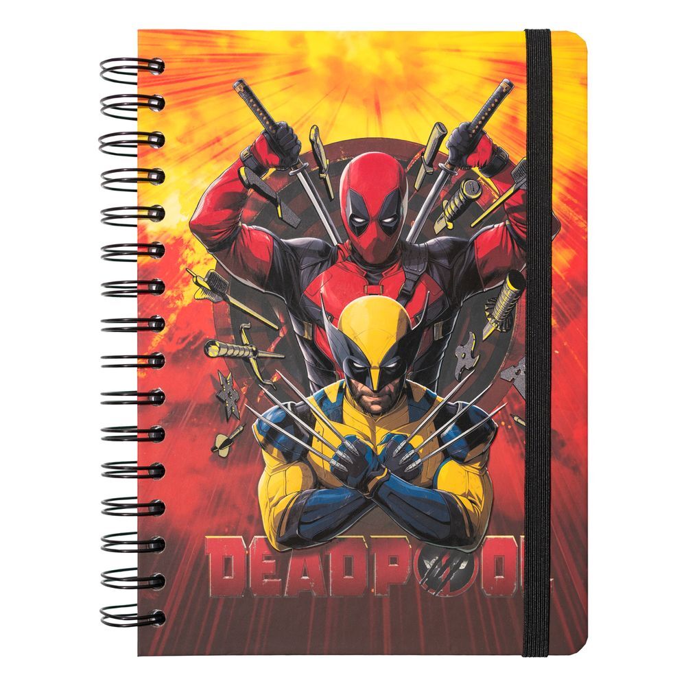 Marvel Deadpool & Wolverine A5 Anteckningsblock