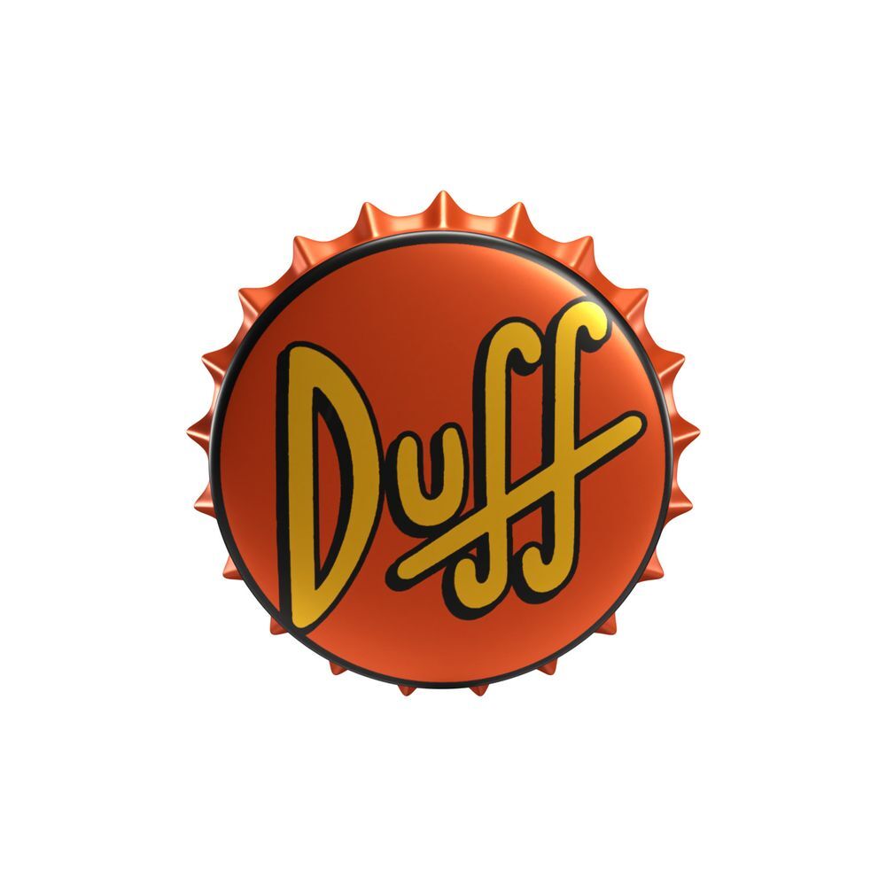 The Simpsons Duff Beer Flaskaöppnare Magnet