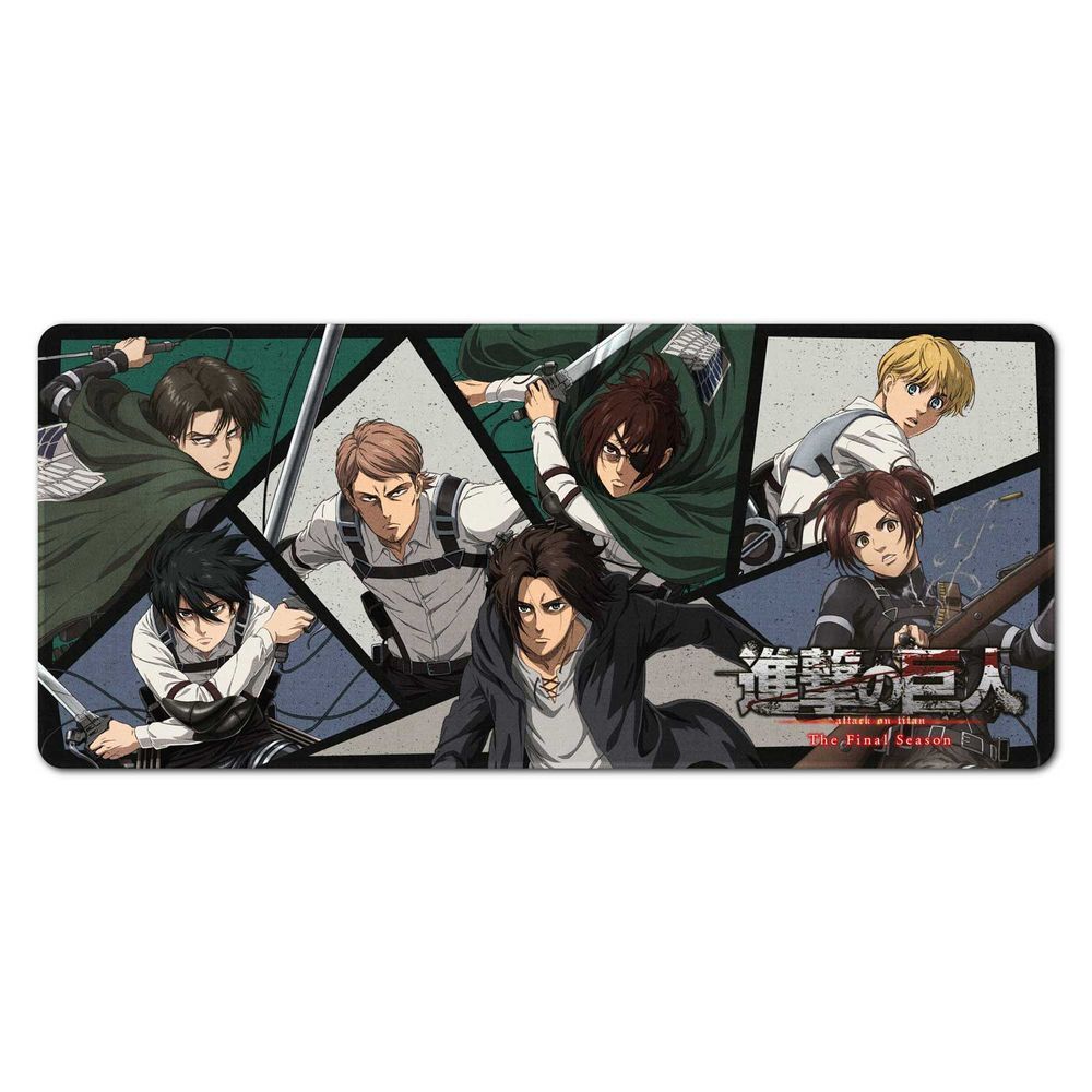 Attack on Titan Gaming Desk Mat 80x35cm