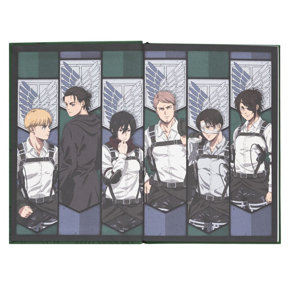 Attack on Titan A5 Premium Anteckningsblock