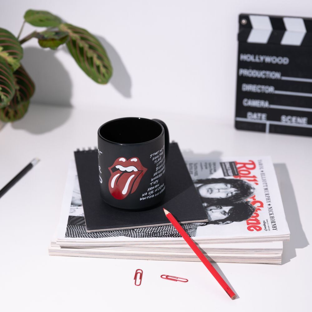 The Rolling Stones Mug 350ml - Ikonisk Keramikmugg