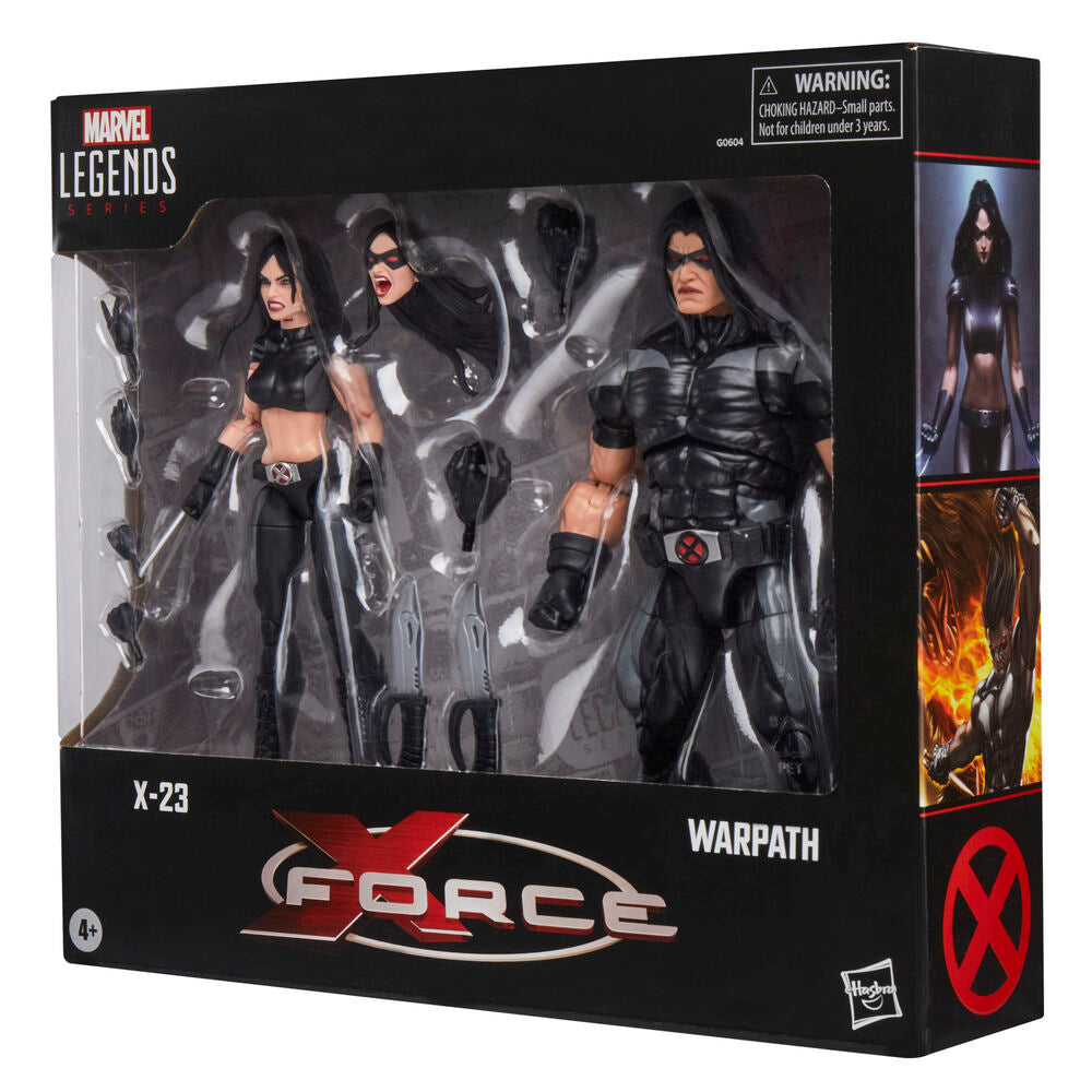 Marvel Legends X-Force X-23 & Warpath Figurpaket 15cm