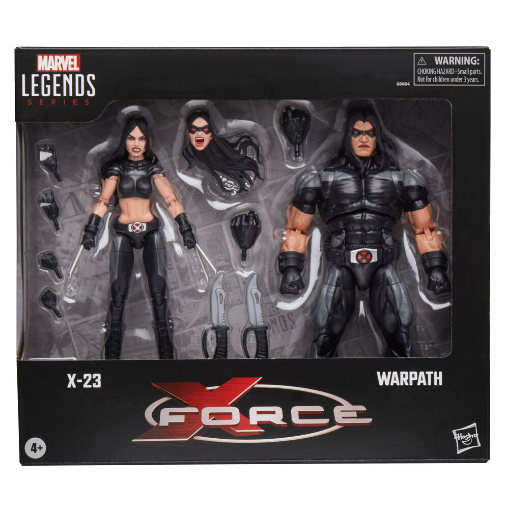 Marvel Legends X-Force X-23 & Warpath Figurpaket 15cm