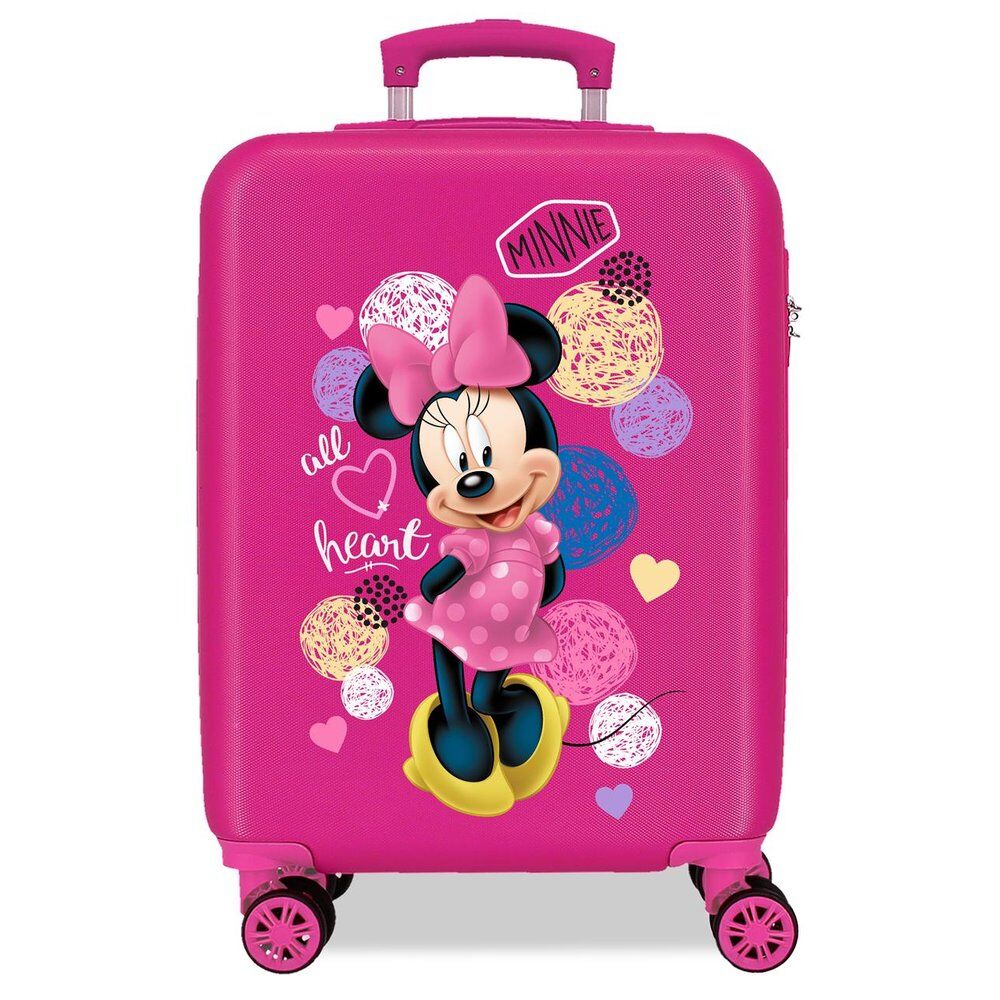 Disney Minnie Love ABS Ryggsäck med Hjul suitcase 55cm