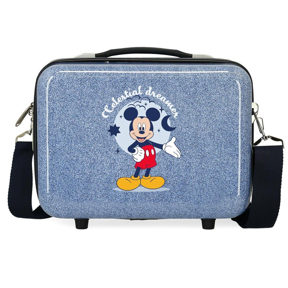 Disney Mickey Dreamer Denim ABS Vanity Case