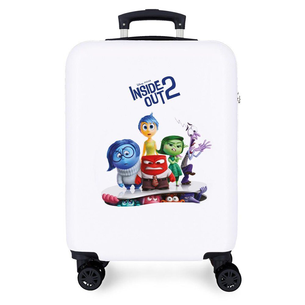Disney Pixar Inside Out 2 ABS Ryggsäck med Hjul suitcase 55cm