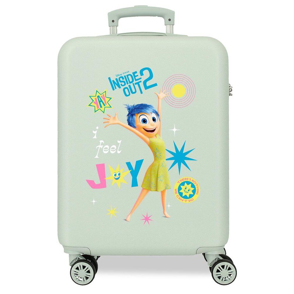 Disney Pixar Inside Out 2 ABS Ryggsäck med Hjul suitcase 55cm