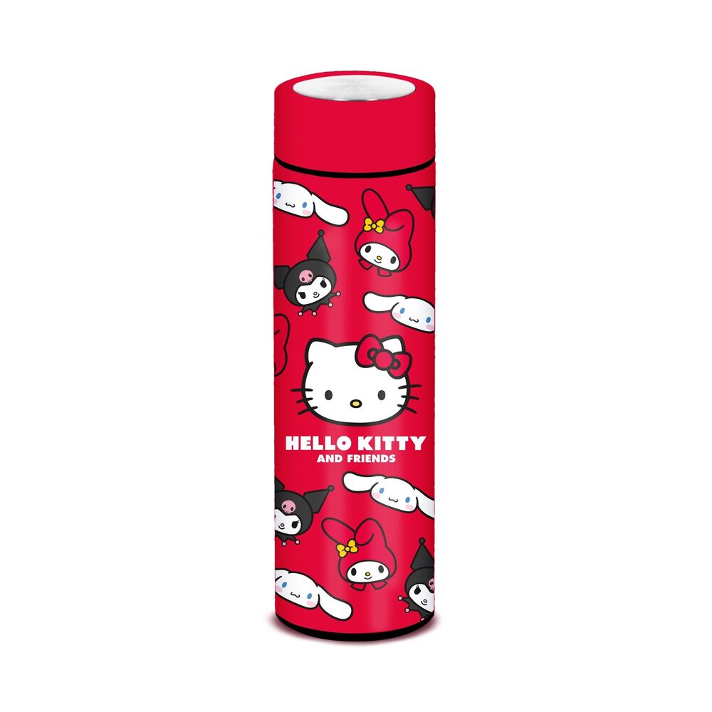Hello Kitty och Vänner rostfri flaska 500ml