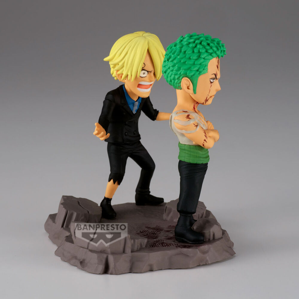One Piece Roronoa Zoro & Sanji Figur - 8 cm
