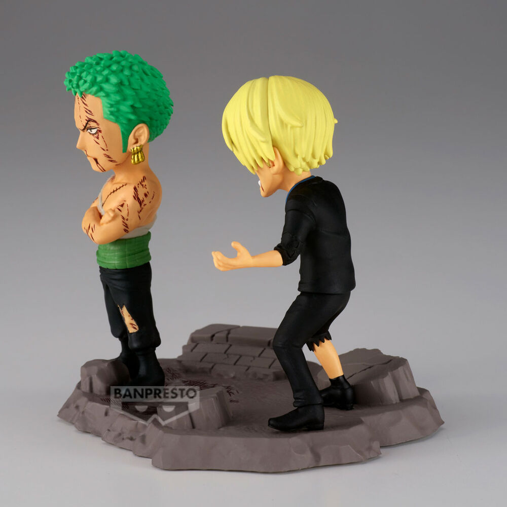 One Piece Roronoa Zoro & Sanji Figur - 8 cm