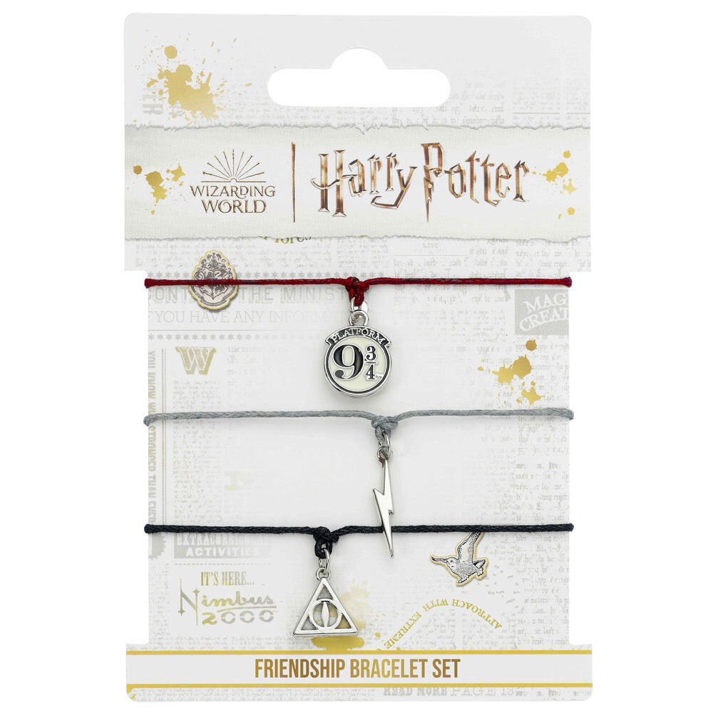 Harry Potter Dödsreliker Vänskapsarmband Set