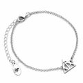 Harry Potter The Deathly Hallows Sterling Silver Armband
