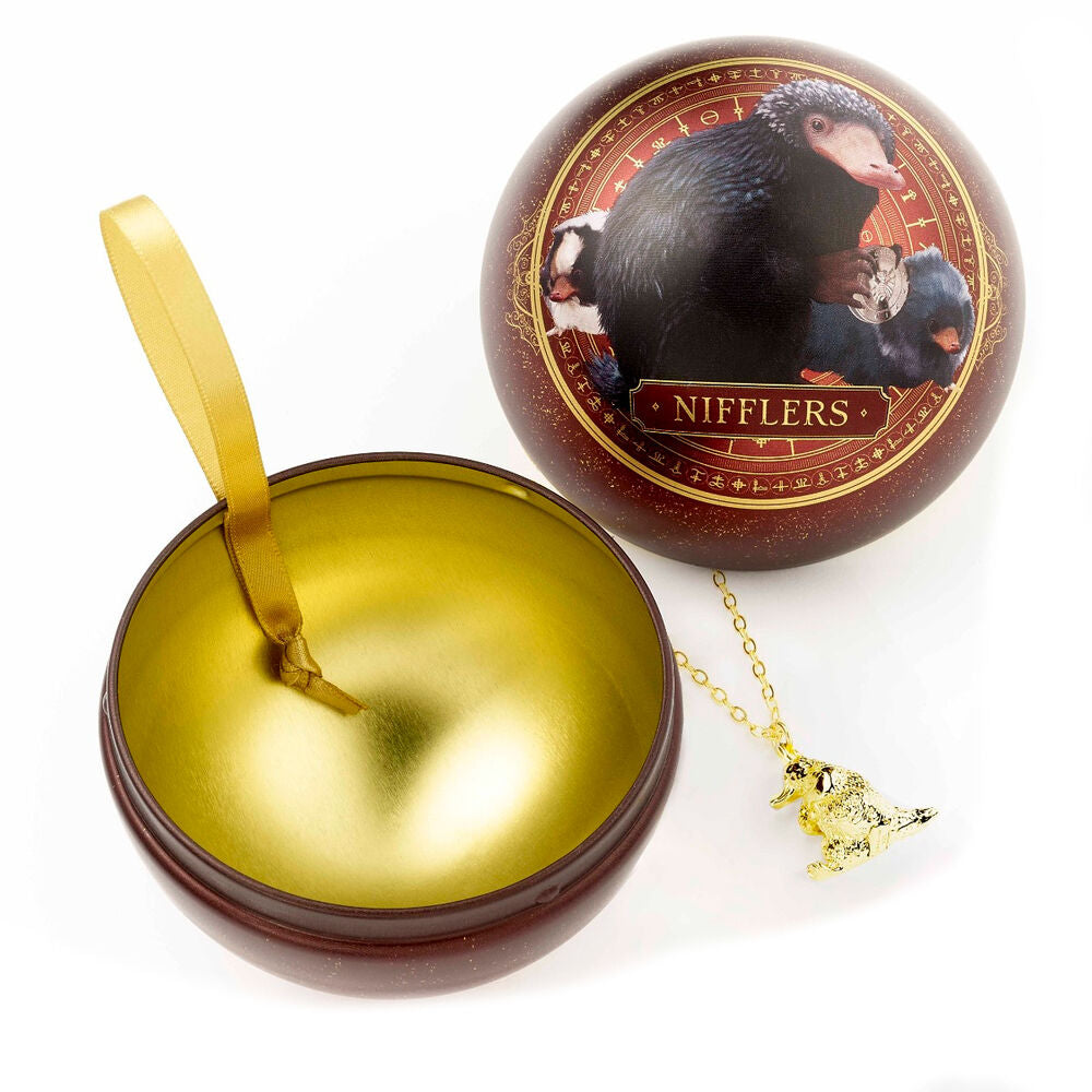 Nifflerhalsband med Julboll - Fantastiska Vidunder