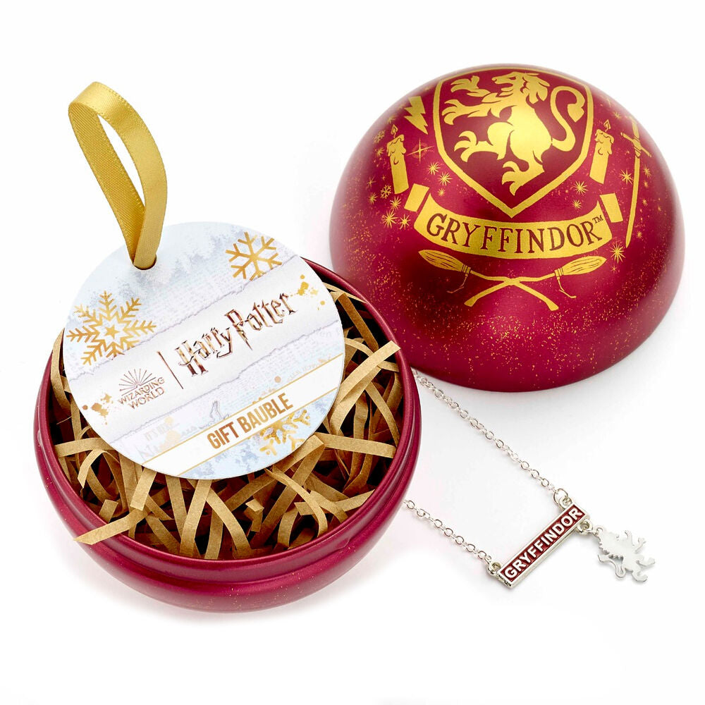 Harry Potter Gryffindor Halsband med Julboll
