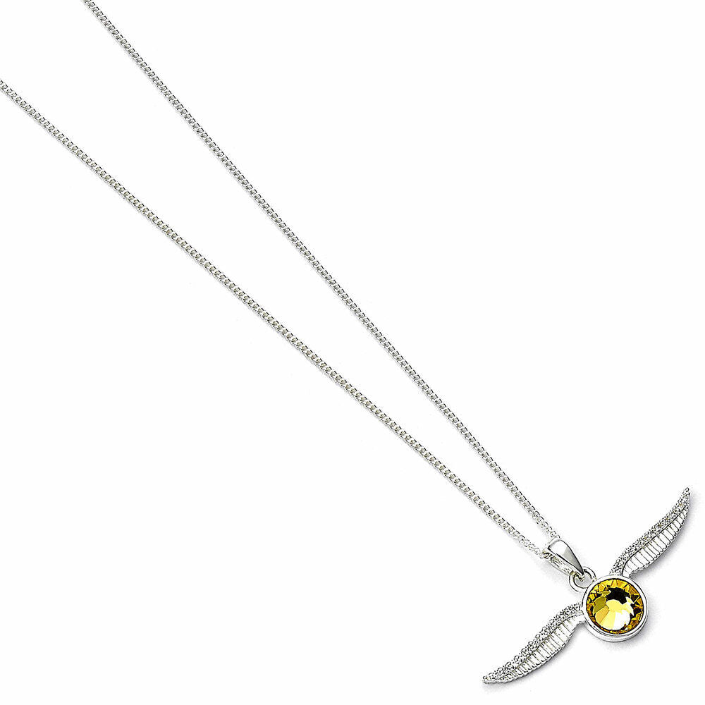 Harry Potter Golden Snitch Sterling Silver Necklace