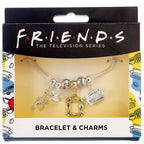 Friends Silver Plated Charm Bracelet