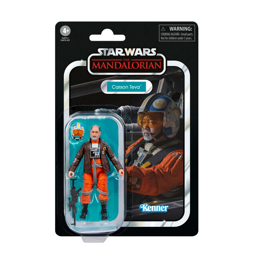Star Wars The Mandalorian Carson Teva Figur 9,5cm