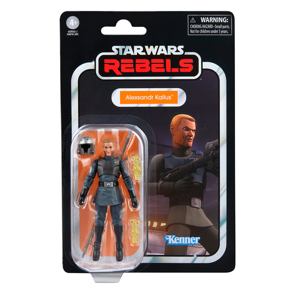 Star Wars Rebels Alexsandr Kallus Figur 9,5cm - Detaljerad och Rörlig Samlarfigur