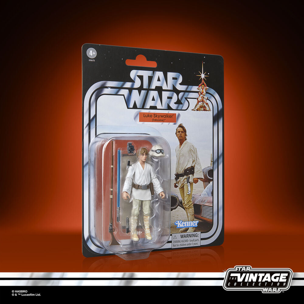 Star Wars Landspeeder + Luke Skywalker Figur