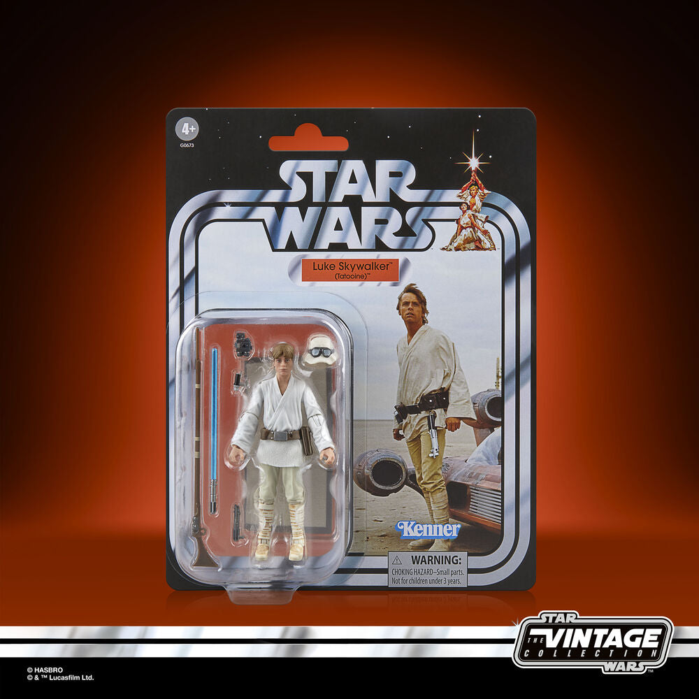 Star Wars Landspeeder + Luke Skywalker Figur