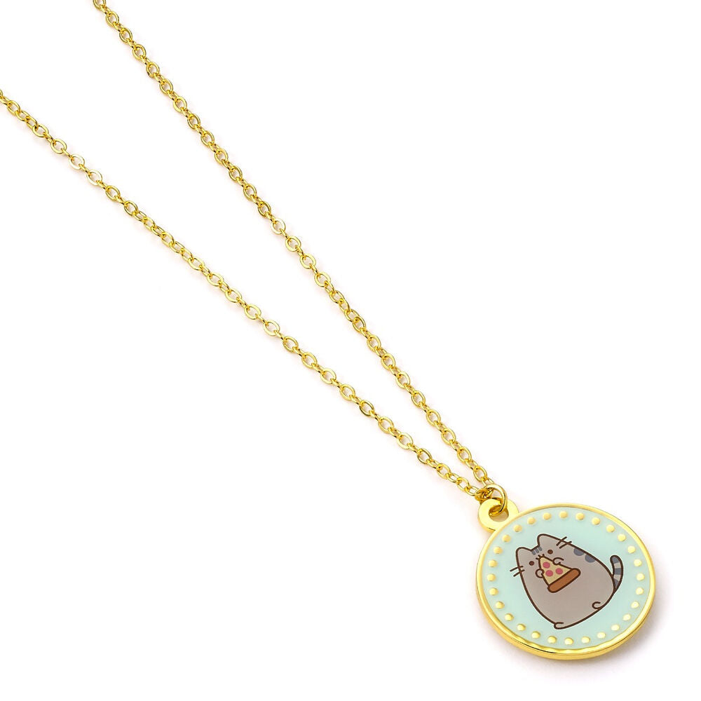 Pusheen Pizza Halsband